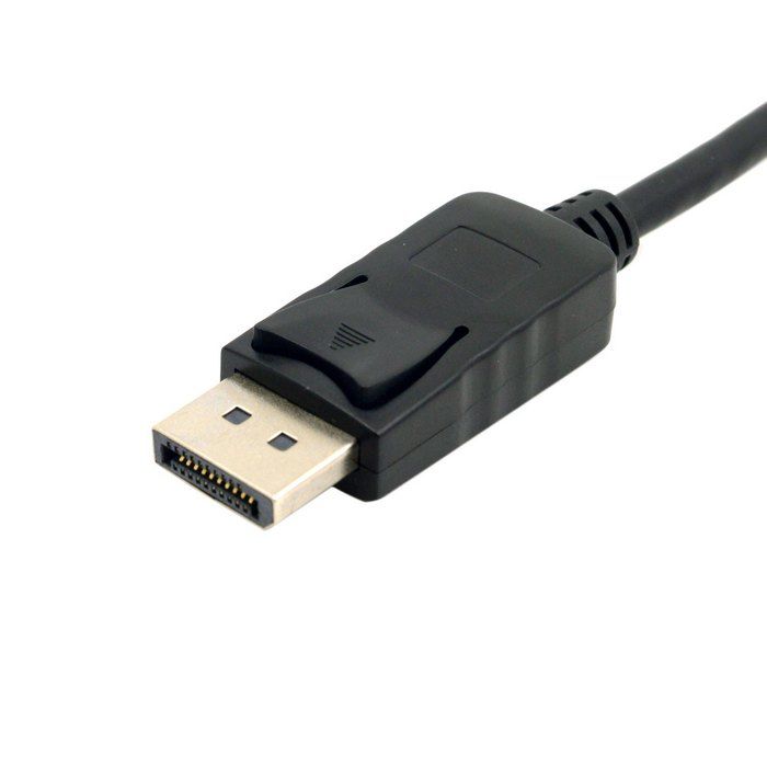 Adaptateur DP DisplayPort mle vers HDMI femelle, convertiss... - 2