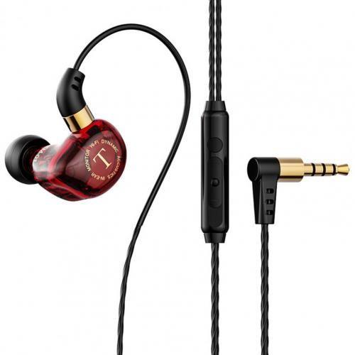 Écouteurs filaires TM 01 3.5mm avec micro, casque de gamer, micro oreillettes de sport, suppression active du bruit, oreillettes de basses, haut parleur