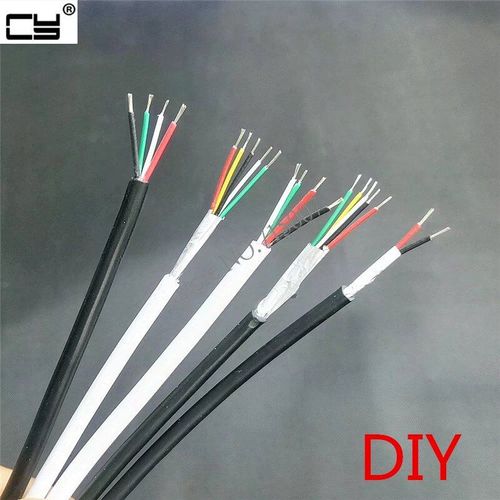Câble de données à 4 fils blanc/noir, câble USB, prise d'alimentation pour téléphone/tablette, 2m 3m 5m 10m 15m