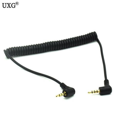 Câble Audio enroulé à Angle droit de 90 degrés, 3.5mm, Aux M/ M, pour ligne de voiture Mobile, lecteur MP4, 3.5mm, câble auxiliaire de 30cm 1m