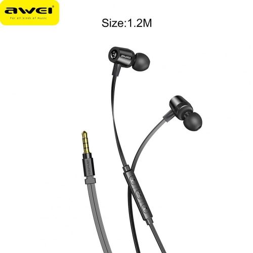 écouteurs intra auriculaires stéréo, noir, avec micro, pour MP3, vente en gros