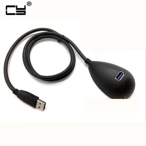Câble Super Speed USB 3.0 mâle à femelle, Extension Station d'accueil, câble de connexion d'ordinateur 0.8m 3ft