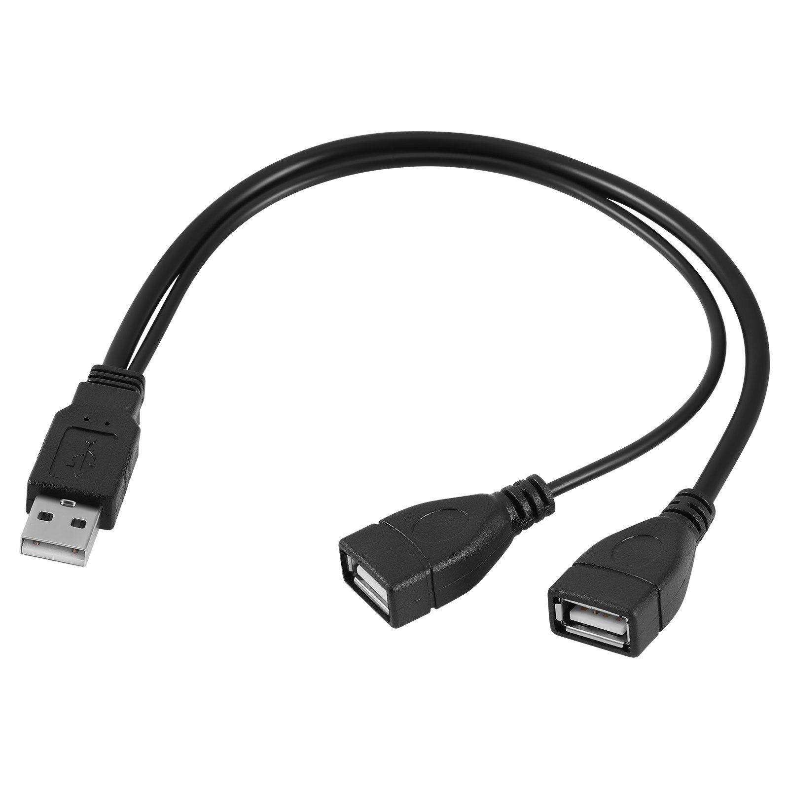 Câble D'extension Usb 2.0, 1 Femelle Vers 2 Mâle, Séparateur