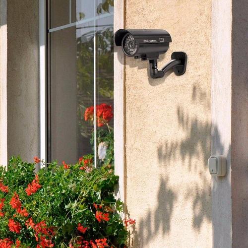 TL-2600 sécurité étanche extérieure intérieure fausse caméra de sécurité  factice CCTV caméra de Surveillance nuit CAM lumière LED – les meilleurs  produits dans la boutique en ligne Joom Geek