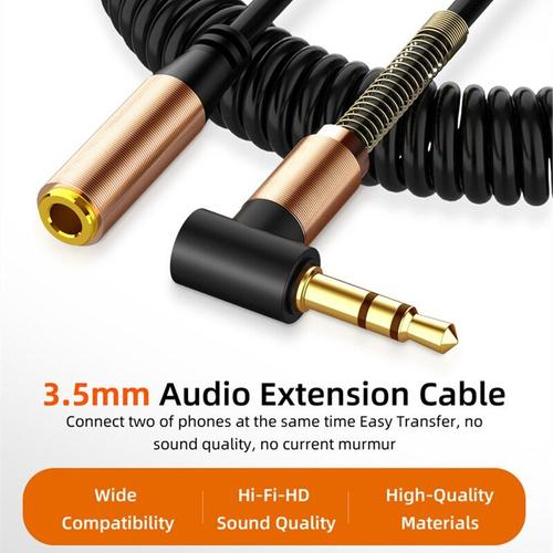 Câble Audio, Jack 3.5mm, AUX, 3.5 Mm, pour haut-parleur, pour IPhone 7, 8, Samsung, Xiaomi, Huawei, JBL, écouteurs de voiture