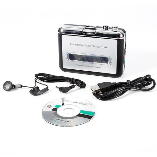 Lecteur de Cassette Portable USB à MP3, convertisseur de Capture Audio, lecteur de musique, enregistreur de Cassette