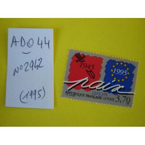 Ad 044 // Timbre France Neuf 1995 *N° 2942 "