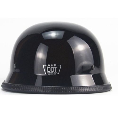 Casque de moto allemand Durable demi visage, nouveau M/L/XL, Style allemand, Vintage, noir mat, fibre de carbone, LESHP, offre spéciale