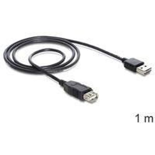 Cable Delock Usb2.0 - Usb2.0 1m Schwarz