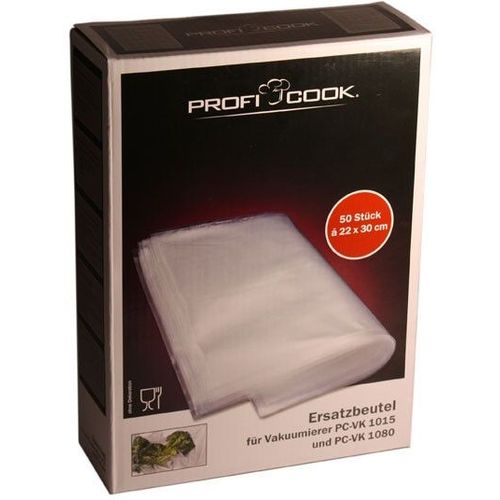 50 Sacs hermétiques 22x30 cm Proficook pour PC-VK 1015-1080-1133-1134-1146