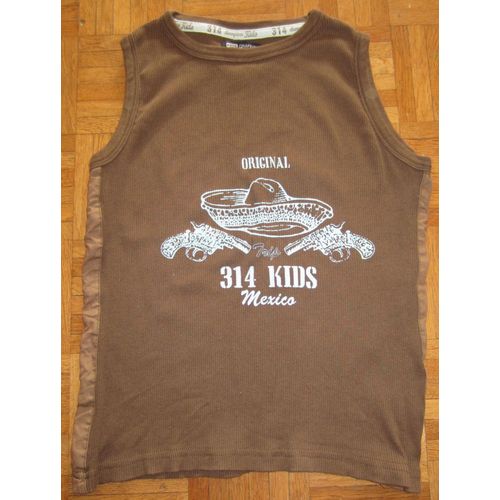 Débardeur T-Shirt Sans Manches Kids Graffiti Taille 12 Ans "Original 314 Kids Mexico