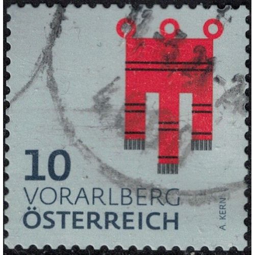 Autriche 2018 Oblitéré Used Coat Of Armes Armoiries Vorarlberg Y&t 3228 Su