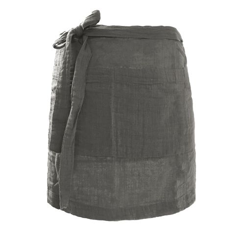 Tablier 45x80 Cm Gaze De Coton Granit