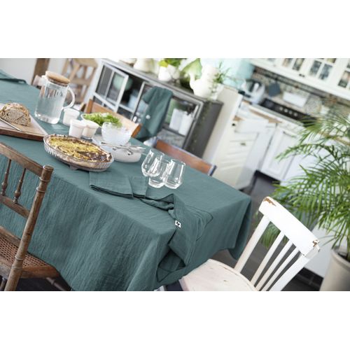 Nappe Rectangle 150x250 Cm Gaze De Coton Gaïa Canard