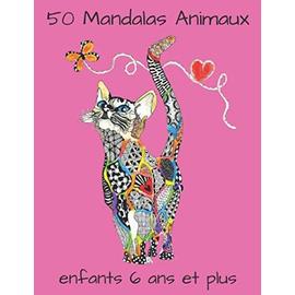 Mon super livre de coloriages - Mandalas animaux - broché