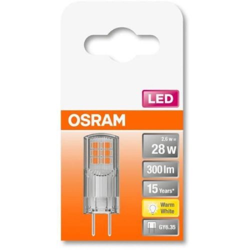 Osram Amppoule Led Capsule Claire 2.6w=30 Gy6.35 Chaud
