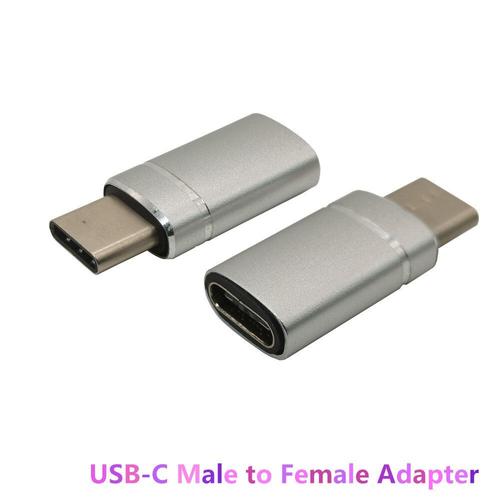 Convertisseur en alliage USB 3.1 Type C mâle à femelle, adaptateur pour téléphone intelligent, pour Samsung S9 S8 Note 9