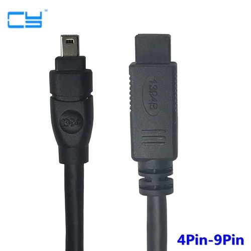 Câble connecteur 9 broches/4 broches BETA FireWire 800 ? FireWire 400 9 4 9 broches à 4 broches IEEE 1394B 1.8m 3m 4 m noir, livraison gratuite