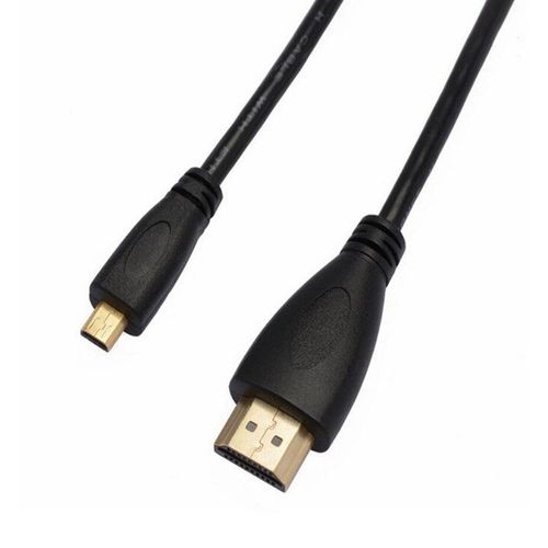 Câble adaptateur mâle à mâle compatible Micro HDMI, pour caméra GoPro Sony A5100 A6000 A6300, ordinateur portable Lenovo Yoga 3 Pro