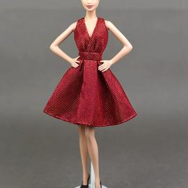 Bottes Pour Barbie Noires De Talon Montantes Neuf Mode Royalty Cadeau Poupée 