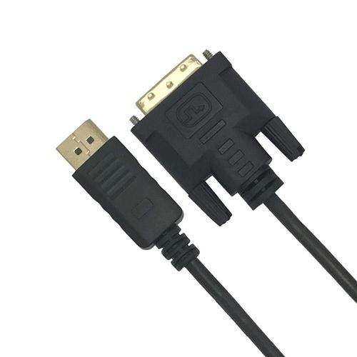 Câble Displayport vers DVI 24 + 1, 1.8M, pour ordinateur portable HP, Dell, Lenovo, Asus