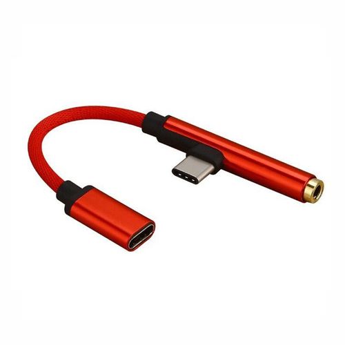 Adaptateur Usb Type C 2 en 1, câble Audio pour casque, prise Jack 3.5mm, convertisseur auxiliaire pour Samsung note 9 Xiaomi HTC Huawei