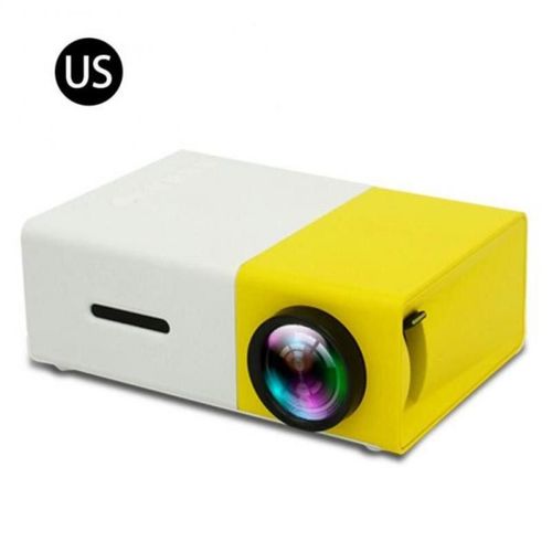 Mini projecteur LED 320x240 Pixels, 1080P, HDMI, USB, AV, Audio, lecteur multimédia Portable pour la maison, 3D, pour enfants