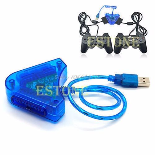 Adaptateur pour PS2 PSII DDR Playstation vers USB, convertisseur pour PC, livraison directe