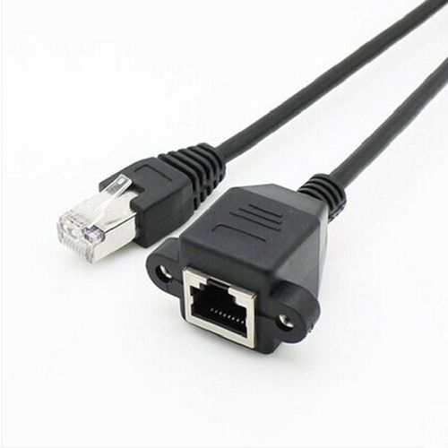 Câble d'extension Ethernet RJ45 mâle à femelle, 30cm 60cm 1m 2m 3m, 0.3m 1.5m 3.0m, pour montage sur panneau à vis