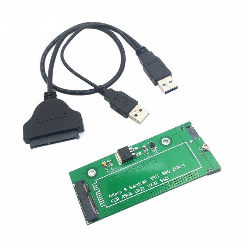 Adaptateur SATA USB 3.0, 2.5 pouces, carte adaptateur USB 3....