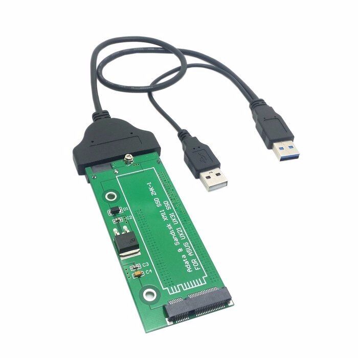 Adaptateur SATA USB 3.0, 2.5 pouces, carte adaptateur USB 3.... - 2