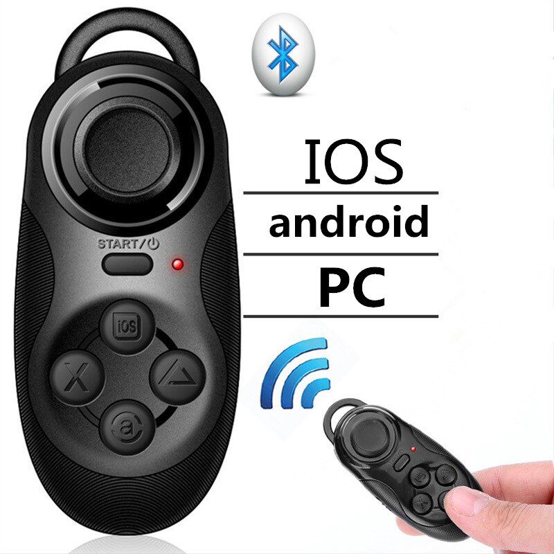 Manette De Jeu Sans Fil Bluetooth, Mini Tlcommande Vr Pour... - 2
