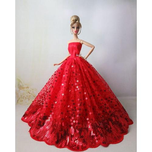 Taille Voir Graphique7 Robe De Mariée Pour Poupée Barbie, Offre Spéciale, Vêtements Originaux Pour Poupée Barbie, Robe De Sirène Multicouche, Jupe Gâteau De Princesse