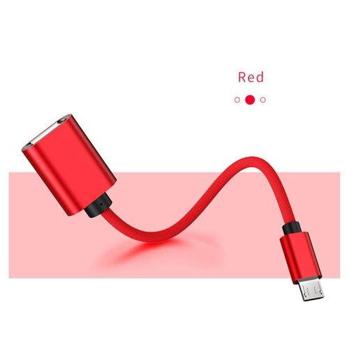 Câble adaptateur Micro USB type c mâle vers OTG, convertisseur USB femelle vers Micro USB mâle