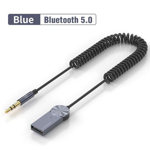 Récepteur Bluetooth 5.0 pour adaptateur USB sans fil 3.5mm, Jack 3.5 Aux, transmetteur Audio de musique, adaptateur Bluetooth 5.0 pour voiture