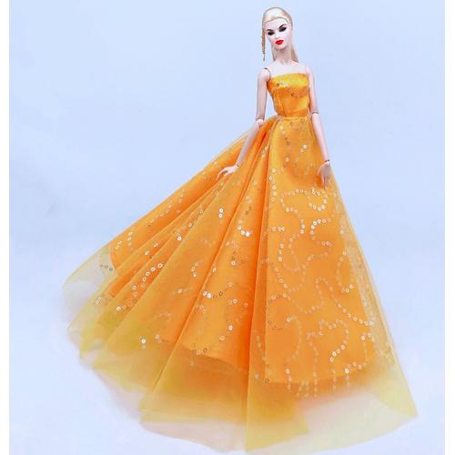 Taille Voir Graphique3 Robe De Poupée Barbie Originale, Vêtements De Poupée, Robe De Mariée, Produits De Qualité, À La Mode, Jupe De Princesse, Accessoires