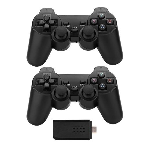 Console De Jeu Vidéo Tv Rétro Avec Vibration Filaire, Contrôleur De Jeu Avec Joystick Compatible Hdmi Pour Ps1/Gba/Fc