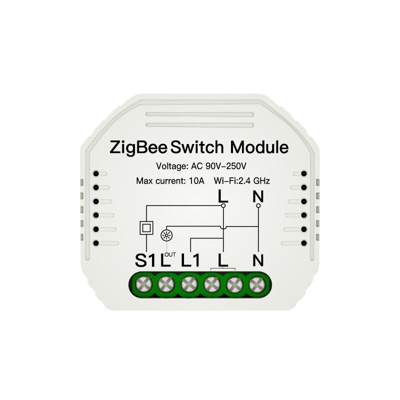 Mini Module interrupteur d'clairage intelligent Tuya ZigBee...