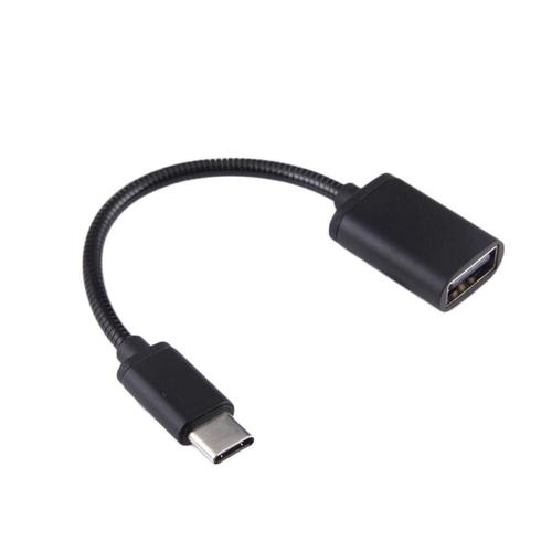 Câble adaptateur de synchronisation de données OTG, USB 3.1 mâle/femelle, en métal, pour Apple TV4 Matebook LG G6 G5