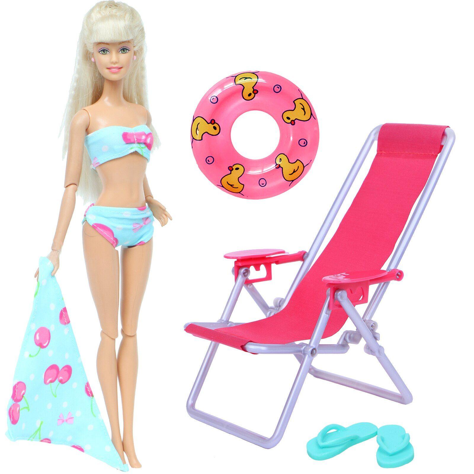 Taille NO DOLL Kit de vêtements pour poupée Barbie, avec 1 maillot
