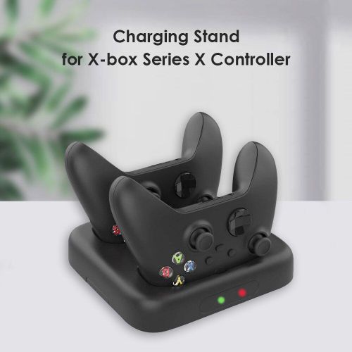 Station De Charge Anti Poussière, Décor De Transport Portable Pour Manette Xbox Série X Support De Chargeur Double Usb C