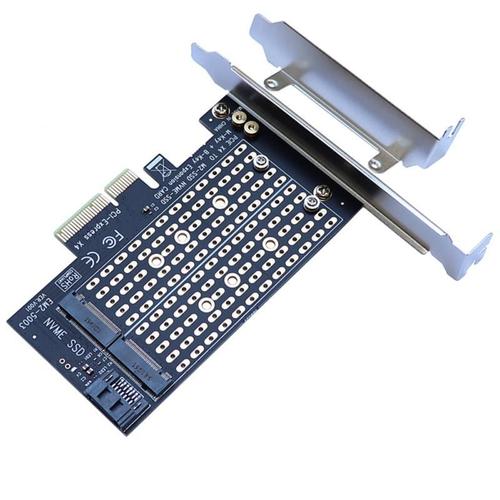 Adaptateur PCIE vers M2/M.2, SATA, M.2 SSD, NVME/M2, PCI E, carte M + B, nouveauté