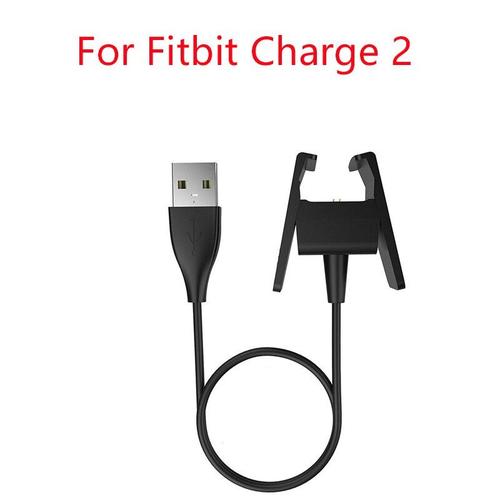 Chargeur Usb Remplaçable Pour Fitbit Charge2, Bracelet Intelligent, Câble De Chargement, Adaptateur De Station D'accueil, Appareil Intelligent