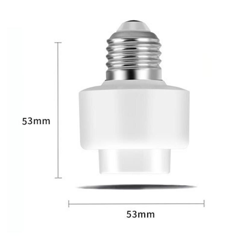 Douille de lampe intelligente WiFi pour E27, Base d'ampoule ... - 2