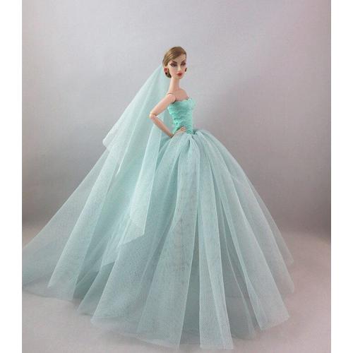 Taille Voir Graphique10 Robe De Poupée Barbie Originale, Vêtements De Poupée, Robe De Mariée, Produits De Qualité, À La Mode, Jupe De Princesse, Accessoires