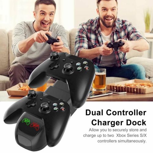 Manette De Jeu Sans Fil Pour Xbox Series X/S, Double Poignée De Chargement, Base De Chargement