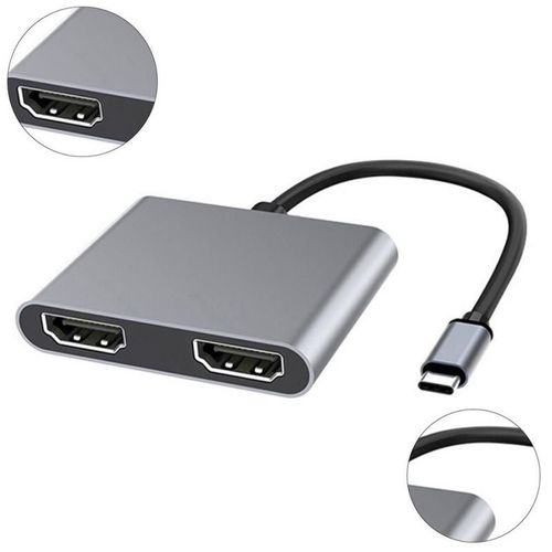 Adaptateur USB C 4k/type c vers VGA, convertisseur Audio/vidéo, compatible HDMI, PD 87W, chargeur rapide pour Macbook pro, Samsung s9/s10