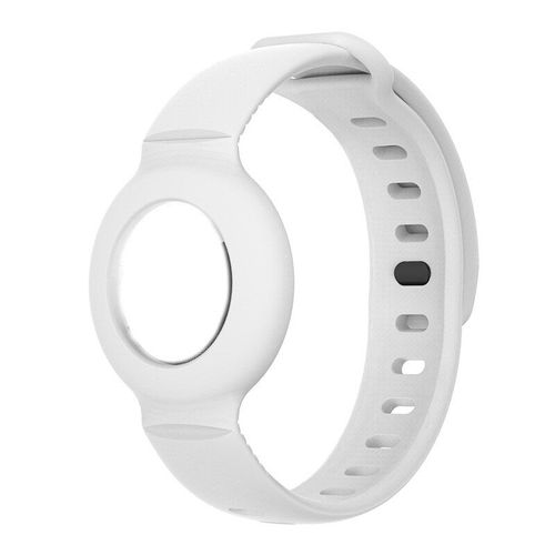 Bracelet En Silicone Liquide Pour Airtags Apple, Étui De Protection Anti Perte Pour Bracelet D'étudiant Pour Enfants