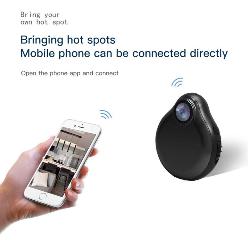 Mini camra espion HD 1080P, Wifi, Micro camscope Secret, t... - 2