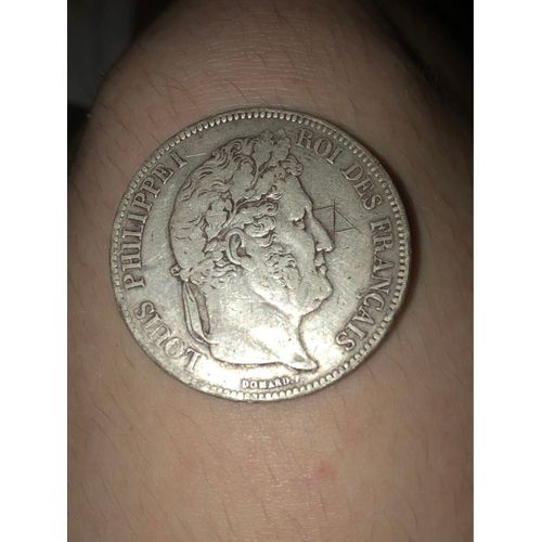 Pièce De 5 Francs 1838. Louis Philllippe 1er Roi Des Français.